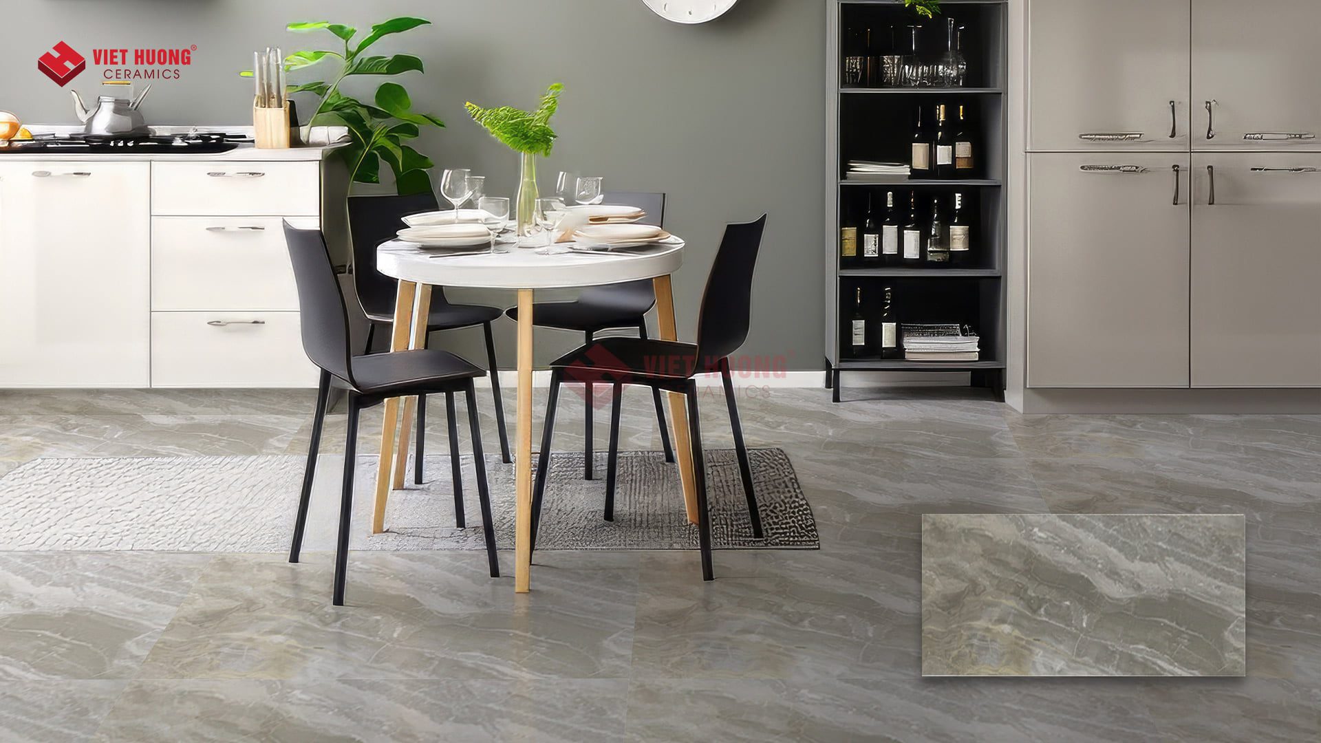 Top 30+ mẫu gạch ốp lát Tây Ban Nha nhập khẩu cao cấp Gạch lát phòng ăn Tây Ban Nha - Luxury Nature