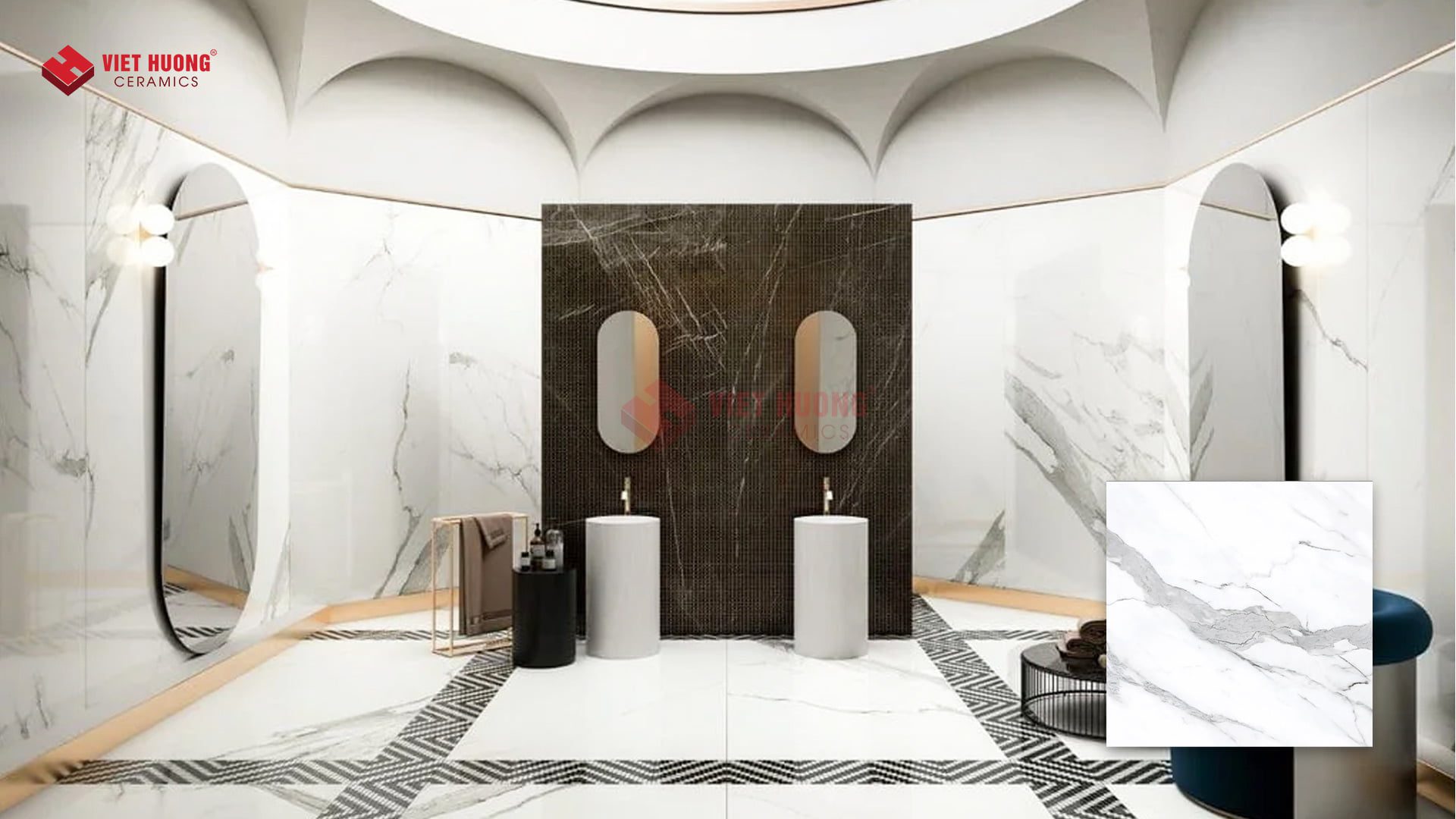 Gạch nhập khẩu Italia - STATUARIO
