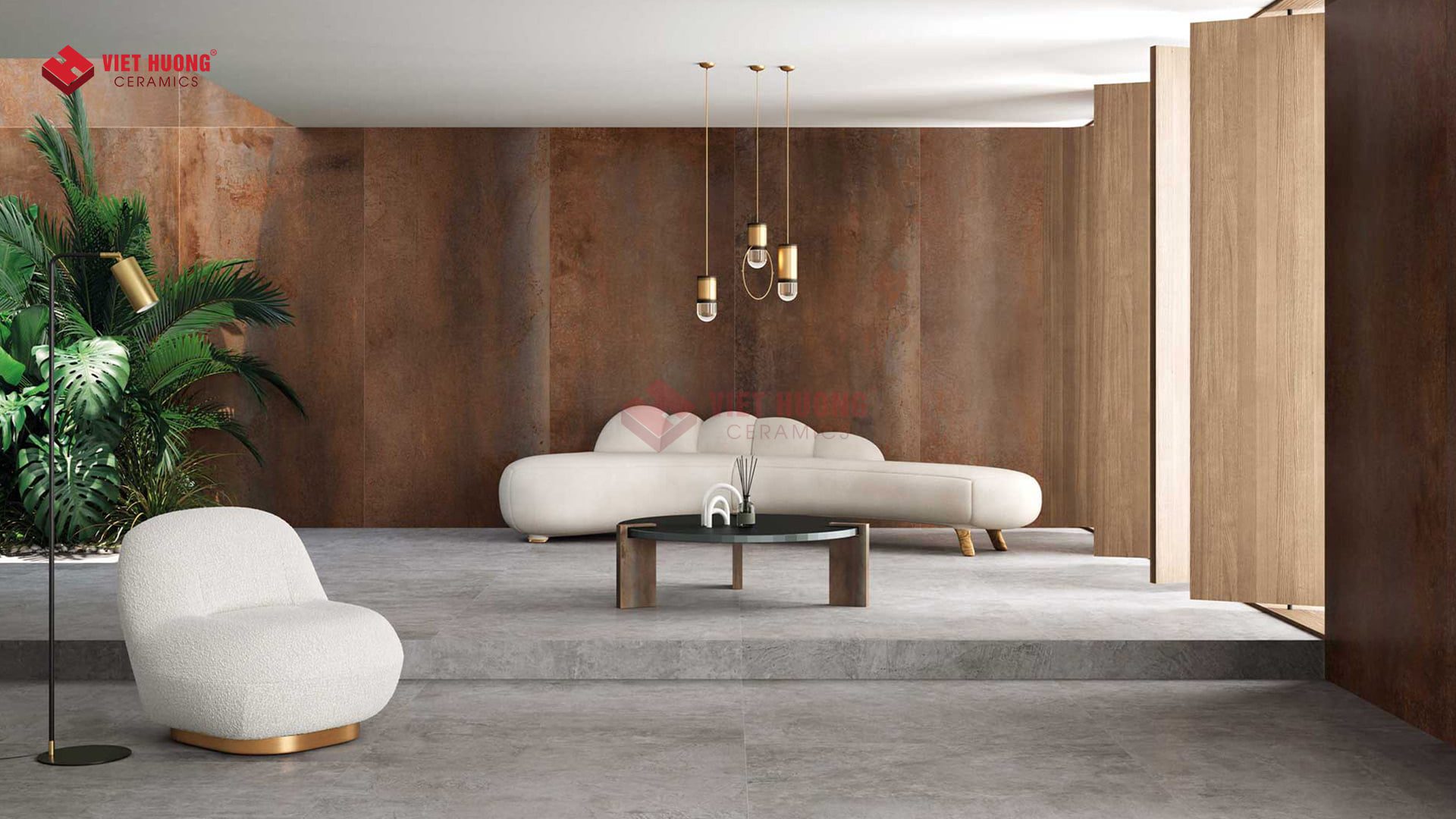 Dòng gạch nhập khẩu cao cấp – Big Slab 60×120 (cm) tại Việt Hương Ceramic