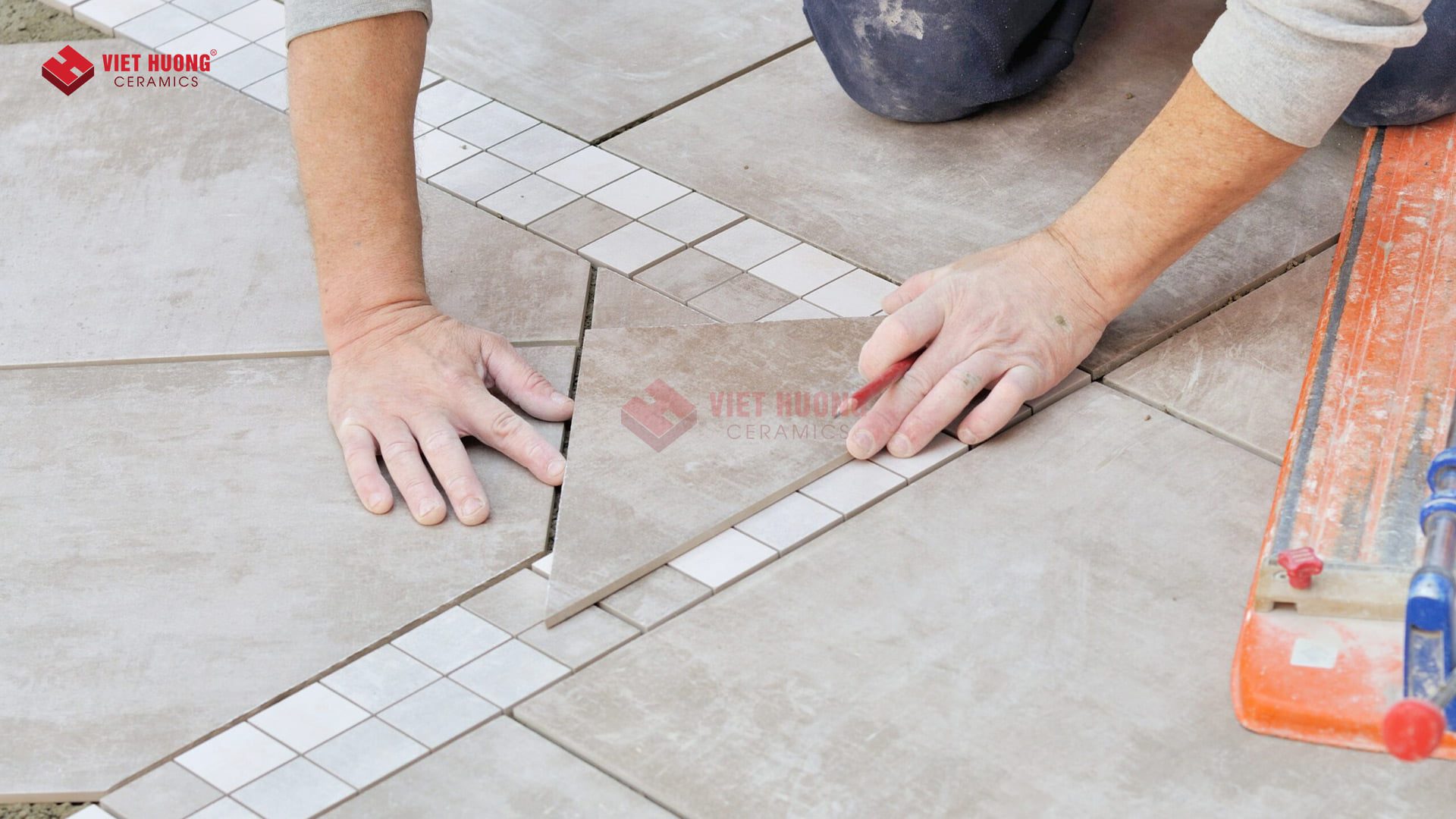 Kỹ thuật lát nền nhà đẹp đúng chuẩn và nguyên tắc lát nền nhà cần nắm Nguyên tắc trong quá trình lát gạch nền nhà