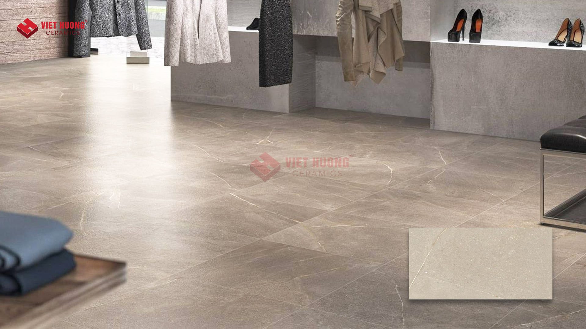 Top 30+ mẫu gạch ốp lát Tây Ban Nha nhập khẩu cao cấp Gạch lát nền shop men matt Tây Ban Nha - Madison Argent Rect