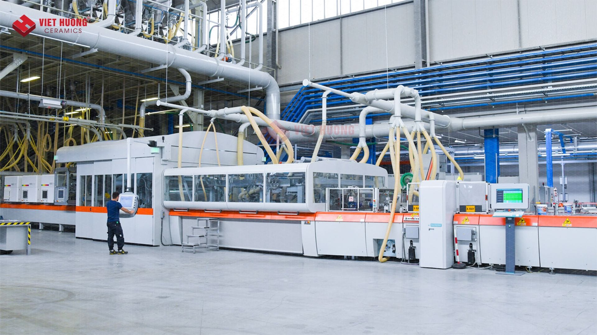 Tìm hiểu chi tiết Công nghệ Continua+ trong sản xuất gạch khổ lớn Dây chuyền sản xuất gạch bằng công nghệ Continua+