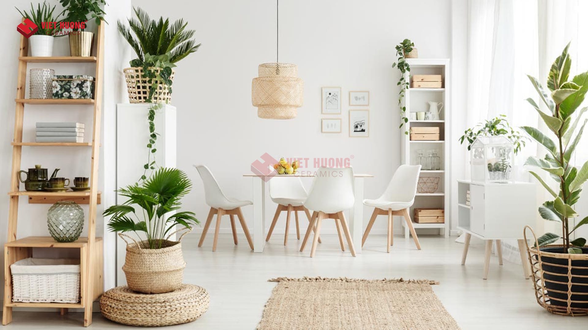 Phong cách scandinavian là gì? Những mẫu gạch ốp lát cho phong cách kiến trúc scandinavian phổ biến Phong cách Scandinavian chú trọng tận dụng ánh sáng tự nhiên để làm nổi bật không gian