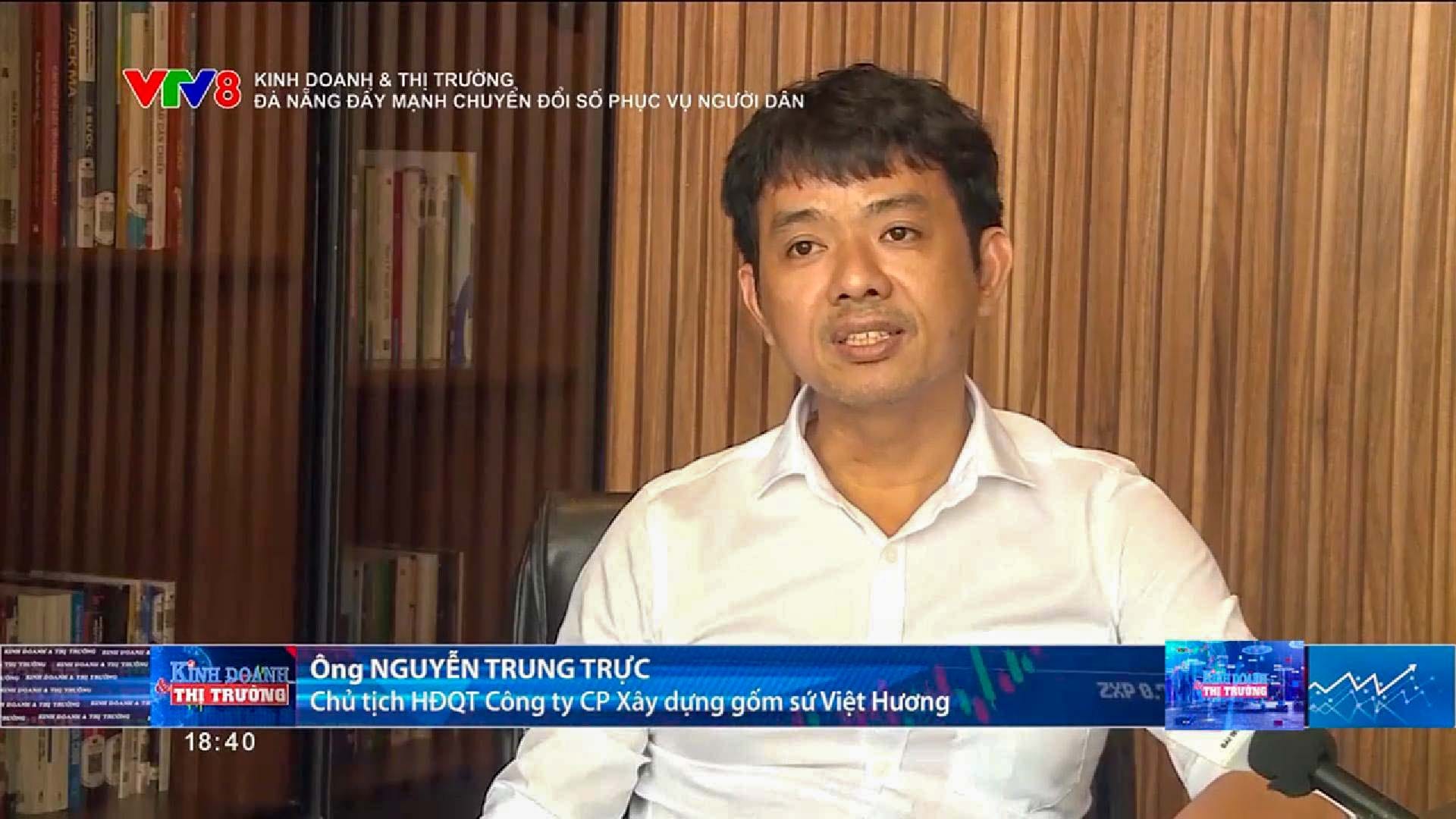 Kinh doanh thị trường VTV8: Viet Huong Ceramics - Tăng tốc chuyển đổi số nâng cao hiệu quả doanh nghiệp