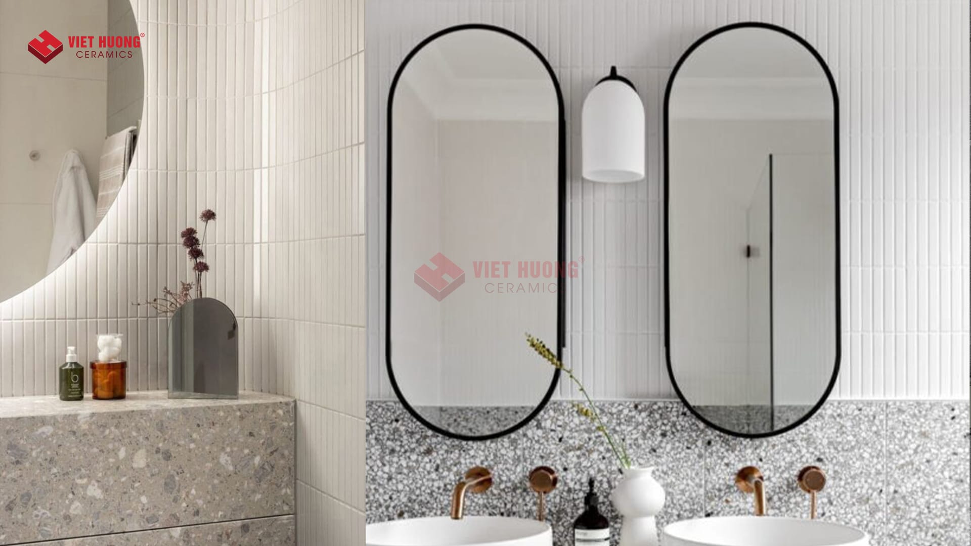 Phong cách industrial là gì? Những mẫu gạch ốp lát cho phong cách kiến trúc công nghiệp phổ biến Gạch thẻ chữ nhật ốp tường phòng bếp industrial - 3201M