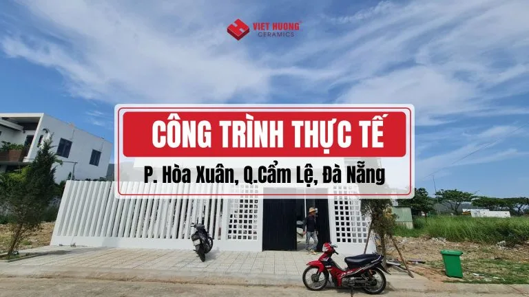 [Công trình thực tế] Cùng điểm qua những Công trình sử dụng gạch bông gió tại P. Hòa Xuân, Q. Cẩm, Đà Nẵng